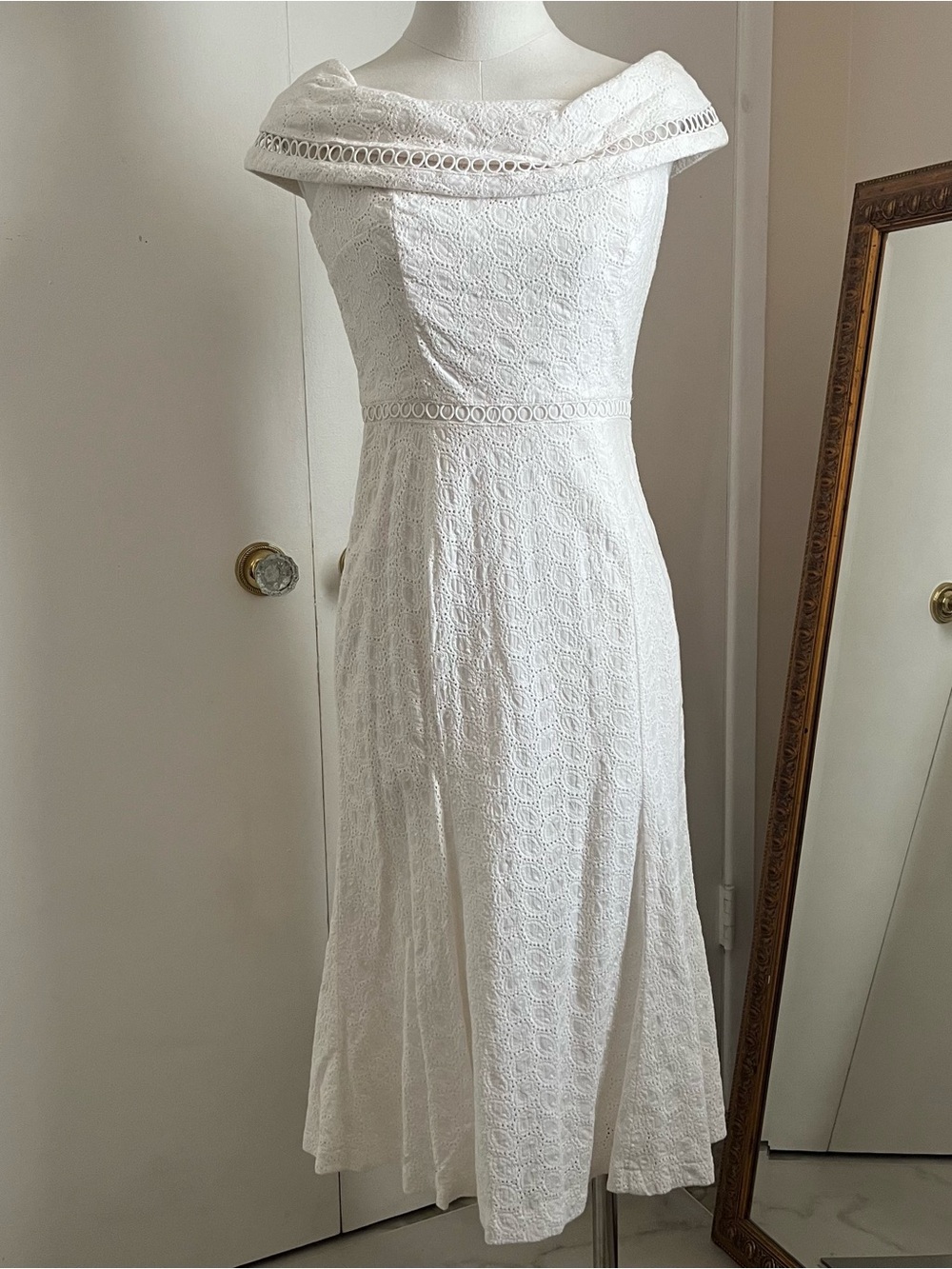 Calvin Klein white dress